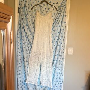 Monteau Ivory Lace Jumpsuit